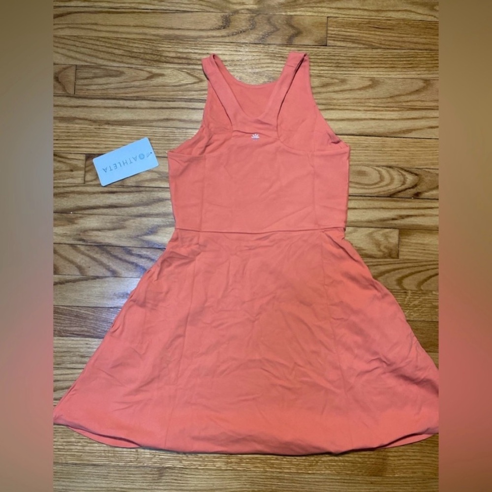 ATHLETA conscious dress racerback athletic mini sports dress sz XS New!